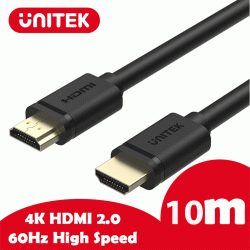 UNITEK HDMI to HDMI High Speed Cable 10M 4K 60Hz 