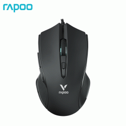Rapoo V20S Gaming Optical Mouse Ergonomic Design