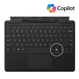 Surface Pro 11+10+9+8+X Copilot Signature Type Cover Black + Slim Pen