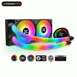 Xigmatek Neon Aqua 240 CPU Liquid Cooler Black 