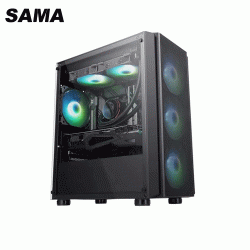 Case SAMA FZ240 Black m-ATX 
